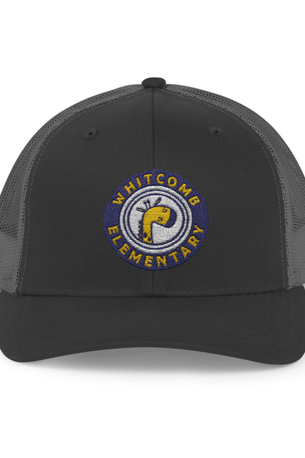 Embroidered Whitcomb Mascot Snapback Trucker Cap