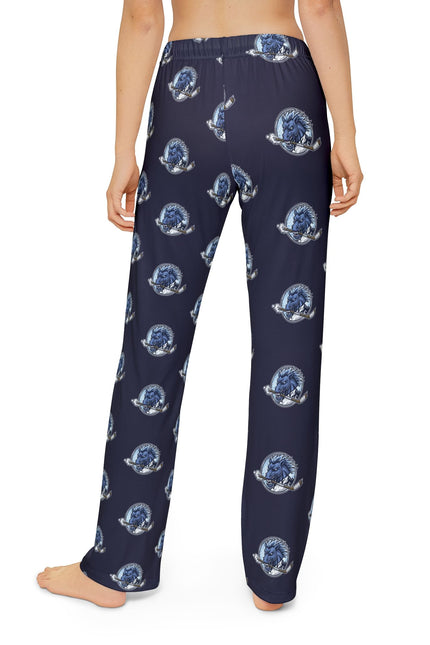 Kids Lounge Pants — Long Island Mustangs Hockey Pride (All-Over Print)