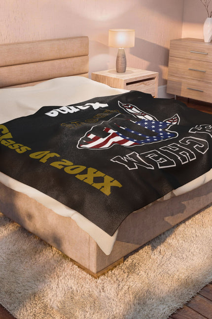 9-11 Edition "Sachem Arrows" Class of 20XX Personalized Throw