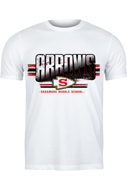 Sagamore Middle School Arrows Spirit Wear T-Shirt
