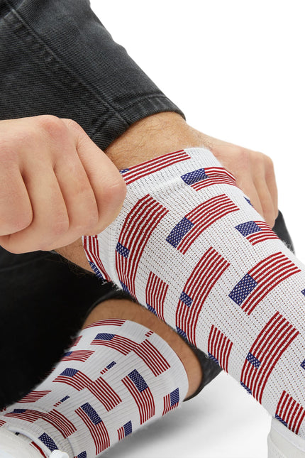 Custom Logo Sublimation Socks — Personalized Logo Socks
