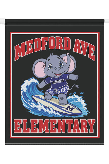 Medford Ave Elementary Garden Flag