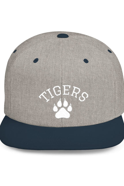 Tigers Paw Flat Bill Snapback Hat