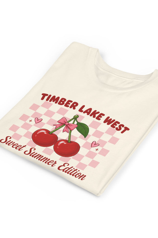 Timber Lake West Cherry Youth Tee — "Sweet Summer Edition"