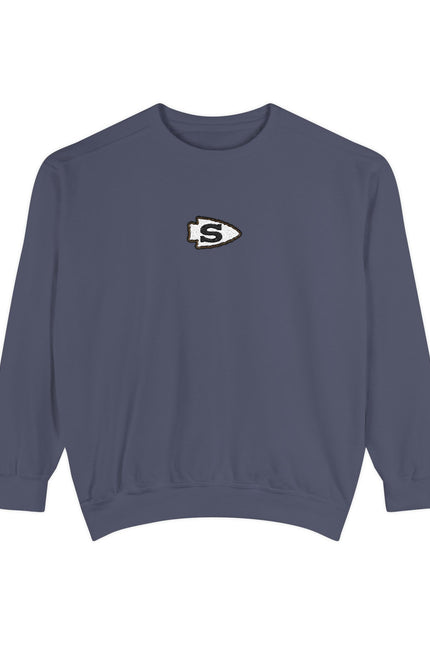 Minimal Pixel 'S' Logo Comfort Colors Sweatshirt