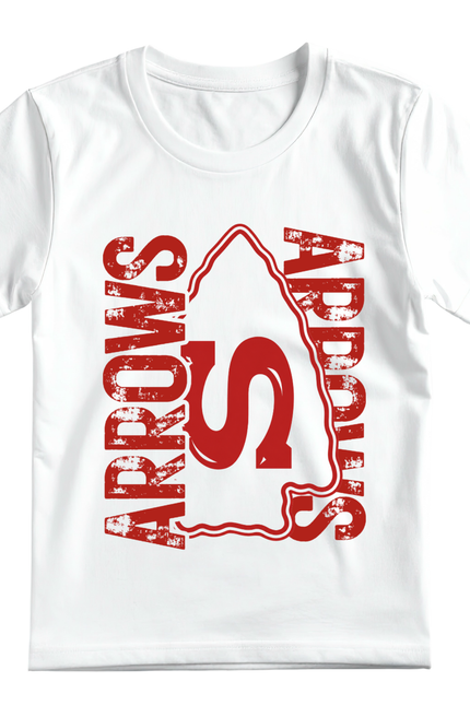 Sagamore Arrows Vertical Spirit Wear T-Shirt
