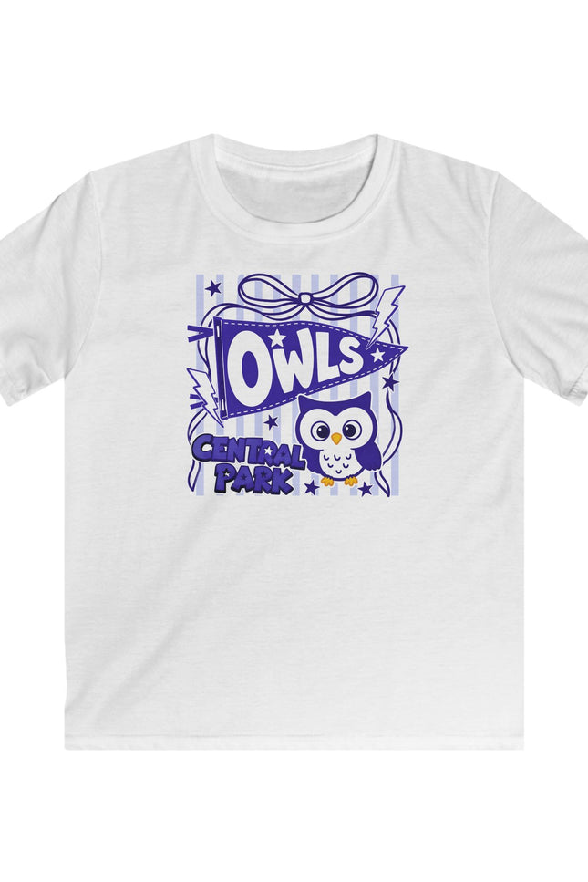 Cute 'Owls' Central Park Graphic Shirt for Children