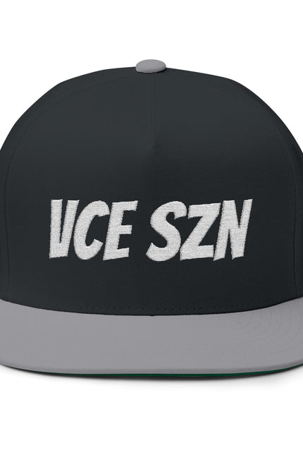 VCE SZN Embroidered Flat Bill Cap | Snapback Hat