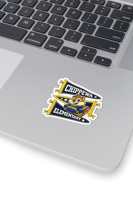 Chippewa Elementary Mascot Kiss-Cut Sticker