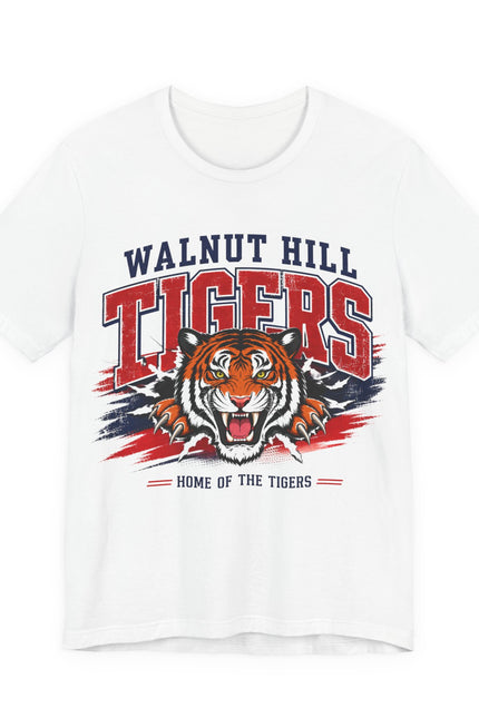 Oversized Graphic Walnut Hill Tigers Tee – Bella Canvas