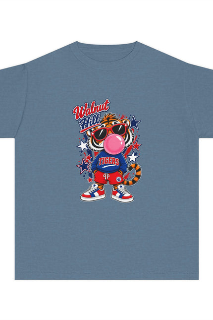 Youth Tee — Walnut Hills Tiger Bubblegum Graphic