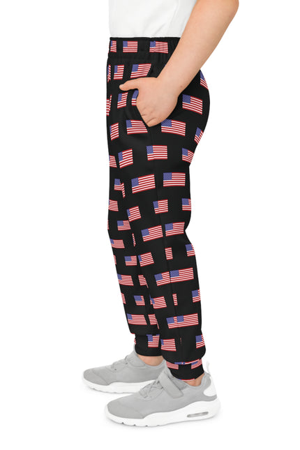 Custom Logo Youth Joggers — Personalized Children’s All-Over-Print Sweatpants