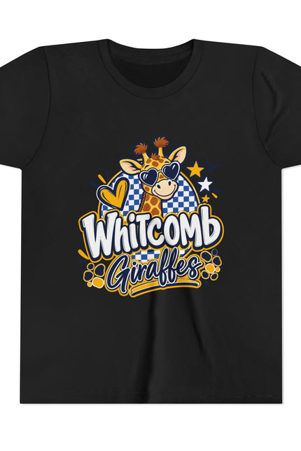 Youth Tee - Whitcomb Giraffes School Spirit Shirt