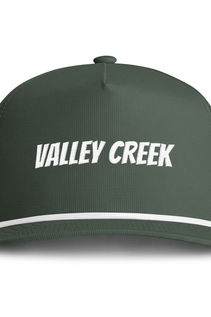 Valley Creek Rope Cap — Vintage Sunwashed Trucker Hat