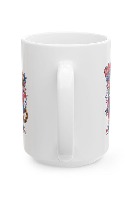 Walnut Hill Tigers Bubblegum Mascot Mug — 11oz/15oz Ceramic