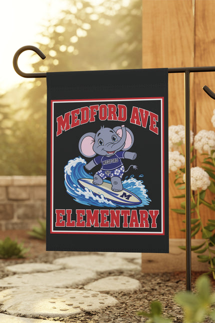 Medford Ave Elementary Garden Flag