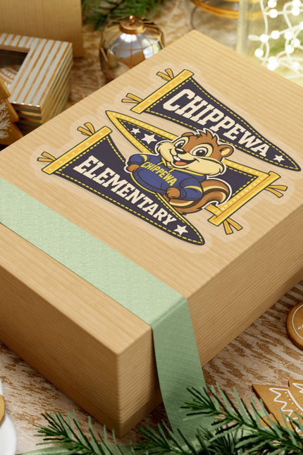 Chippewa Elementary Mascot Kiss-Cut Sticker