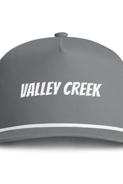 Valley Creek Rope Cap — Vintage Sunwashed Trucker Hat