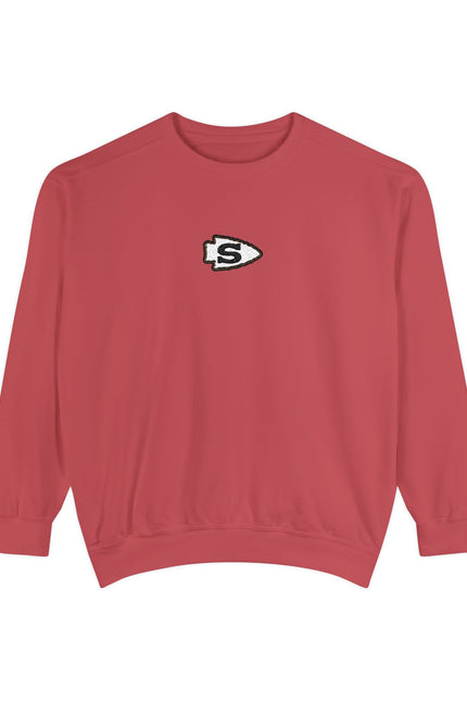 Minimal Pixel 'S' Logo Comfort Colors Sweatshirt