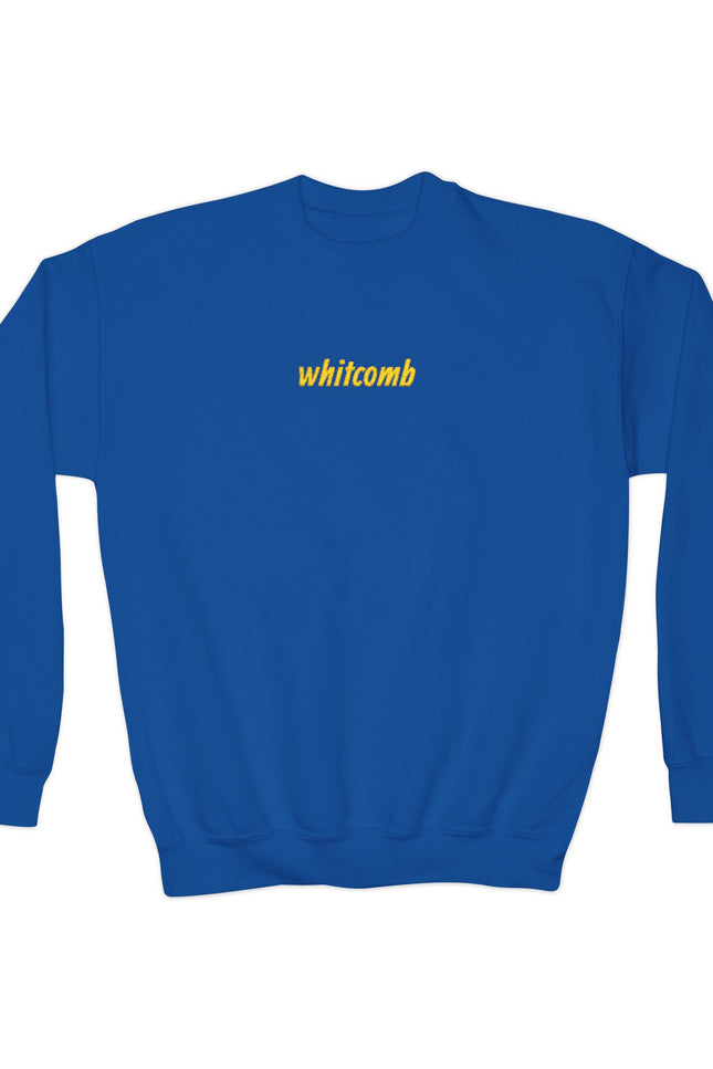Whitcomb Embroidered — Retro Yellow Script Logo