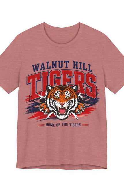 Oversized Graphic Walnut Hill Tigers Tee – Bella Canvas