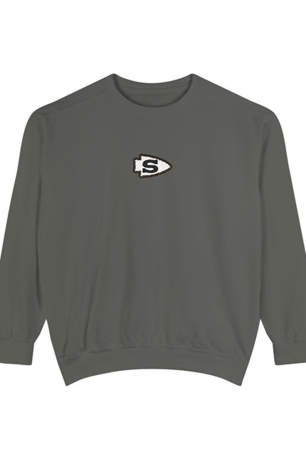 Minimal Pixel 'S' Logo Comfort Colors Sweatshirt