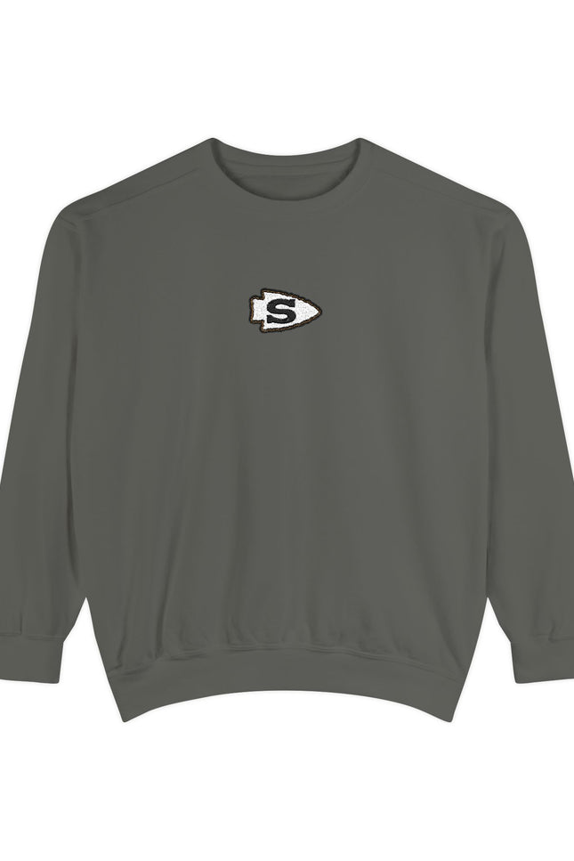 Minimal Pixel 'S' Logo Comfort Colors Sweatshirt