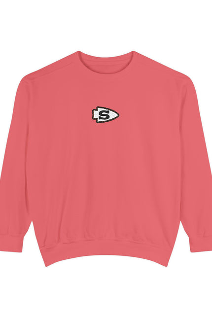 Minimal Pixel 'S' Logo Comfort Colors Sweatshirt