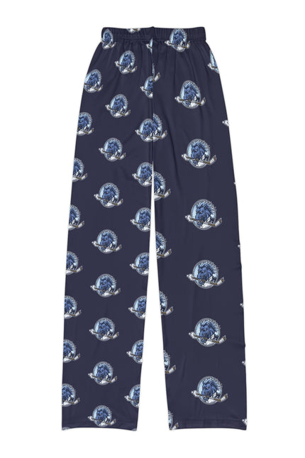 Kids Lounge Pants — Long Island Mustangs Hockey Pride (All-Over Print)