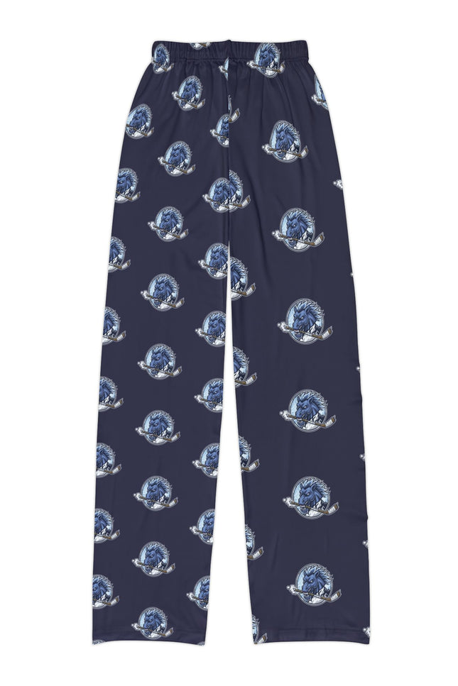 Kids Lounge Pants — Long Island Mustangs Hockey Pride (All-Over Print)