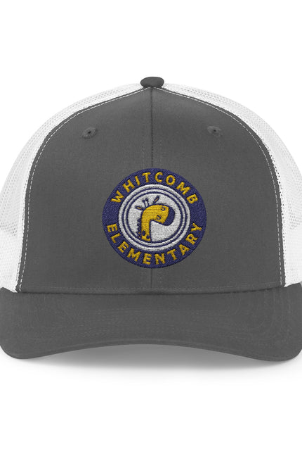 Embroidered Whitcomb Mascot Snapback Trucker Cap