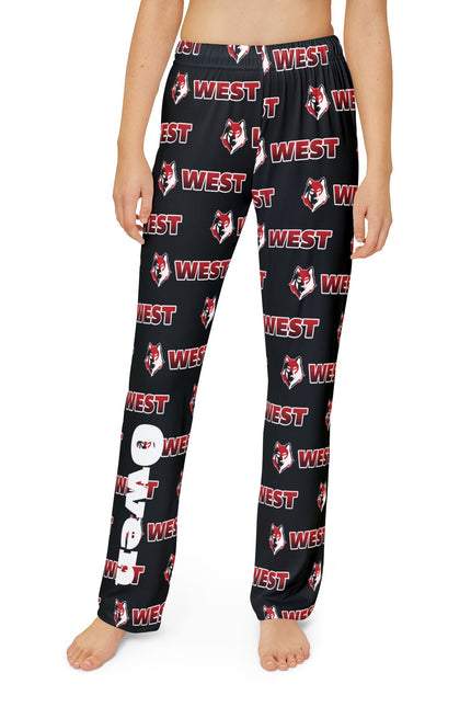 Kids Lounge Pants — Timberlake West Mascot All-Over Print Cozy Pajama Bottoms