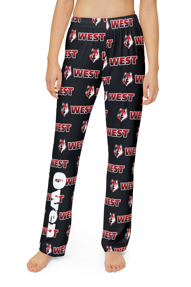 Kids Lounge Pants — Timberlake West Mascot All-Over Print Cozy Pajama Bottoms