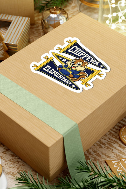 Chippewa Elementary Mascot Kiss-Cut Sticker