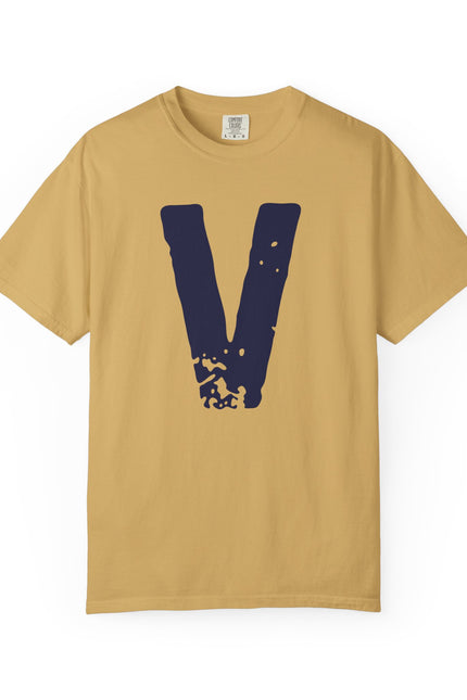 V Letterfront Custom Name & Graduate Year Number T-Shirt — Personalized Team Jersey Style