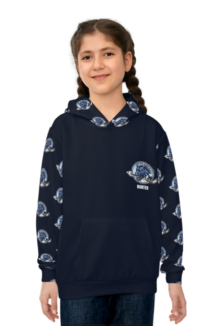 LI Mustangs Hockey Children's Hoodie — "Let's See the Pride!"