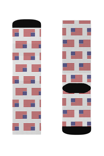 Custom Logo Sublimation Socks — Personalized Logo Socks