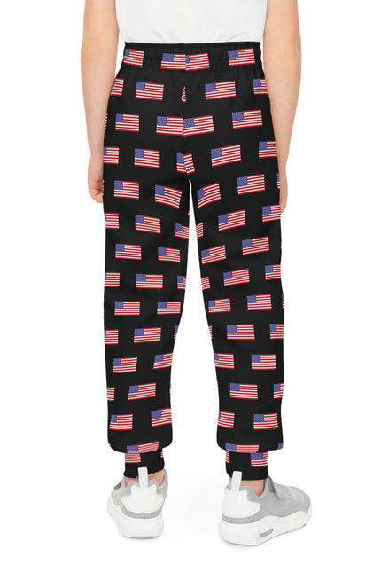 Custom Logo Youth Joggers — Personalized Children’s All-Over-Print Sweatpants