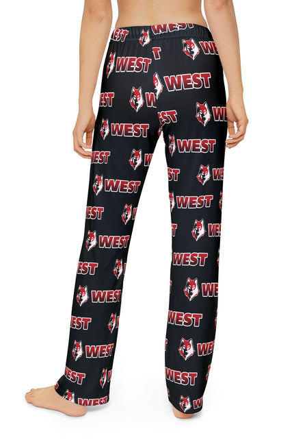 Kids Lounge Pants — Timberlake West Mascot All-Over Print Cozy Pajama Bottoms