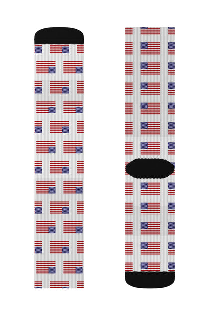 Custom Logo Sublimation Socks — Personalized Logo Socks