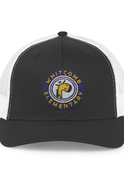 Embroidered Whitcomb Mascot Snapback Trucker Cap