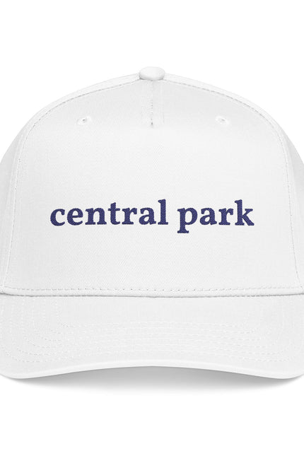 central park Embroidered Baseball Cap — Classic Two-Tone Mid-Profile Hat