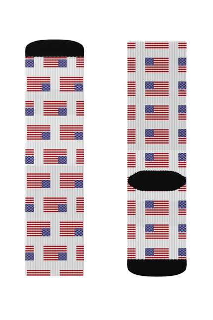 Custom Logo Sublimation Socks — Personalized Logo Socks