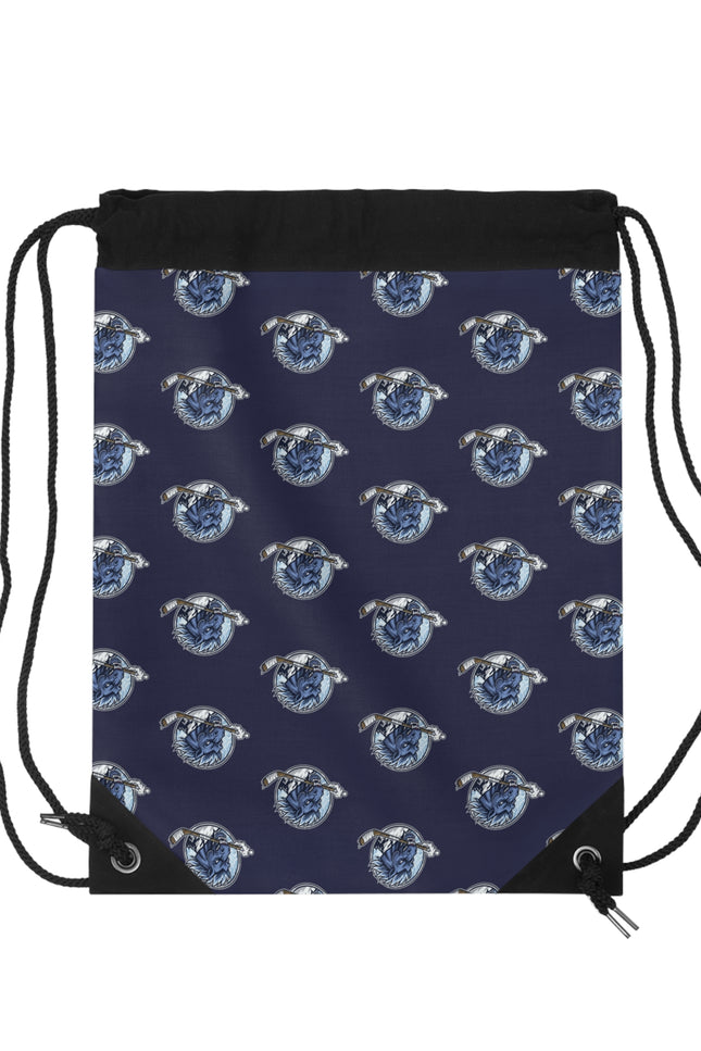 LI Mustangs Hockey Drawstring Bag