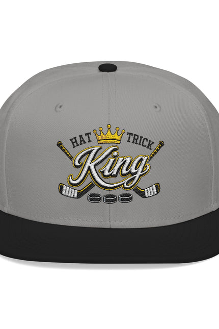 Hat Trick King Embroidered Hockey Hat