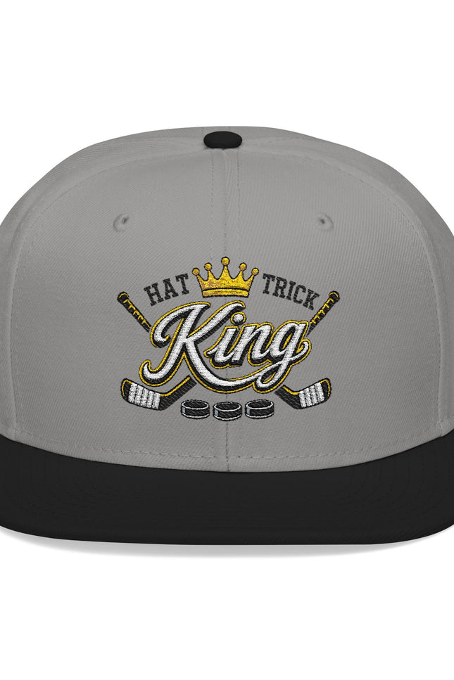 Hat Trick King Embroidered Hockey Hat