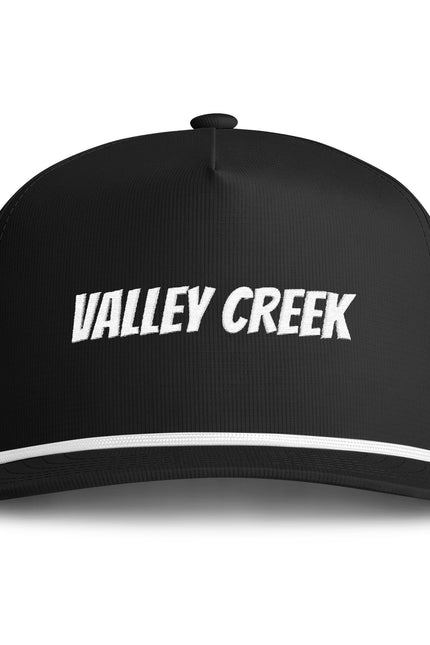 Valley Creek Rope Cap — Vintage Sunwashed Trucker Hat