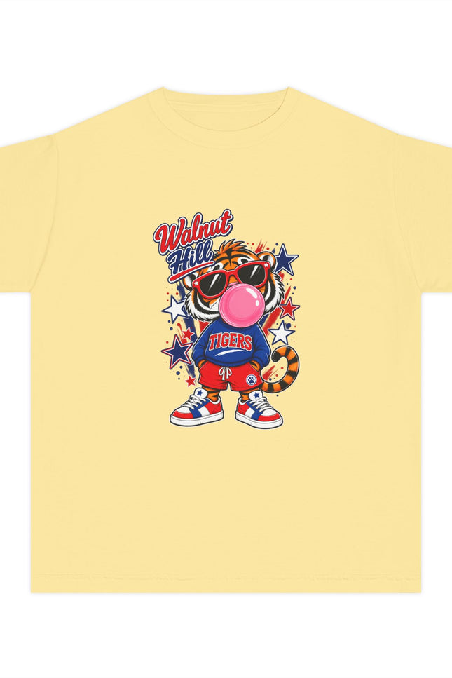 Youth Tee — Walnut Hills Tiger Bubblegum Graphic