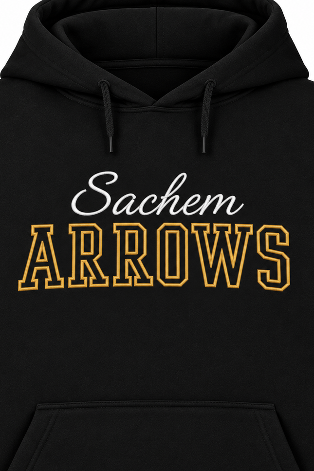 Sachem Arrows Custom Embroidered Name and Number