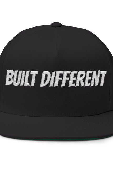 "Built Different" Embroidered Athlete Motivation Hat